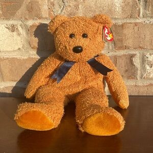 Ty Beanie Buddy Fuzz the Bear 1999